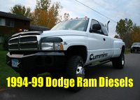 1994-99 Dodge Ram Diesel / Rusted and Leaking Fuel sending Unit Lines / New Heavy Duty Fuel Line Insert Repair Kit